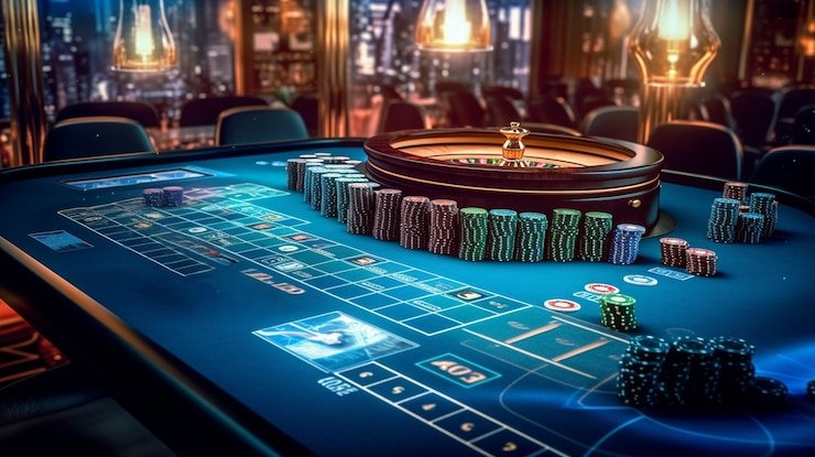 Live dealer studio with Number Pair result display and game information ticker on zoratoto platform